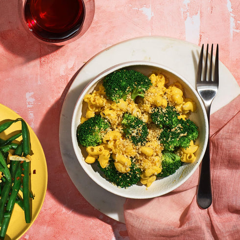 10.6 oz (Pack 8) Daiya Dairy Free Gluten Free Cheddar Deluxe Mac & Cheese, Vegan Plant Based Rice Pasta