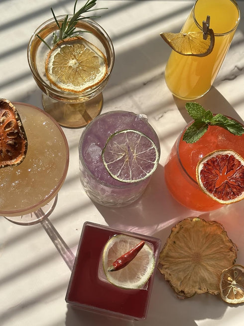 35 Dried Citrus Slices | Slices | Preserved Peel Premium DRIED FRUITS for Luxury Cocktail Garnishes for Establishments