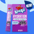 6 On-the-Go-Packets, 1.32 oz Kool-Aid Hydration Electrolyte Powder Drink Mix, for Easy and Flavorful Hydration, Grape