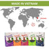 TANISA 5 Natural Vegetable Color Vermicelli Rice Noodles, Gluten Free Ramen Noodles, Non GMO, Low Carb, 8.8 oz