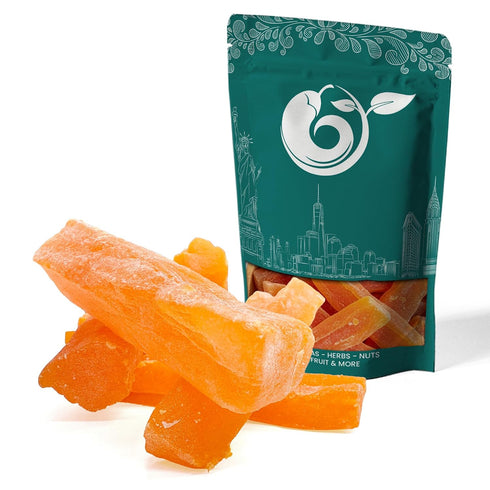 NY Spice Shop Dried Papaya Spears - 5 Pound Dried Tropical Fruit