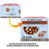 80 Count (Pack 1) Double Donut Coffee Flavored Coffee Pods, Caffeinated Hazelnut Coffee Pods for Keurig K Cups
