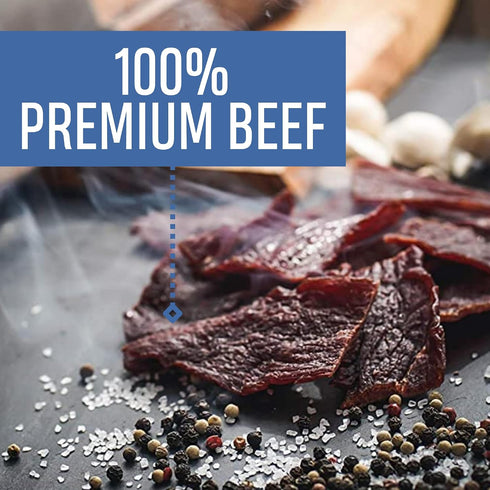2.7 (Pack 8) Oberto Specialty Meats Peppered Beef Jerky, Ounce