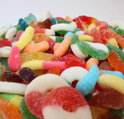 Gummy Pack (2 Queen City Candy Cave Ultimate Satisfying Mixed Gourmet Assorted Candy Variety - Viral Trend Sweet