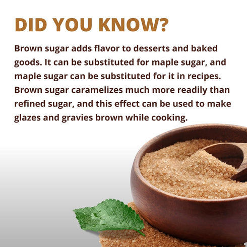 DEGA FARMS 500GM 100% Premium Demerara Sugar (Brown Sugar) - | Made with Pure, Organic & Natural Ingredients - SEDEX