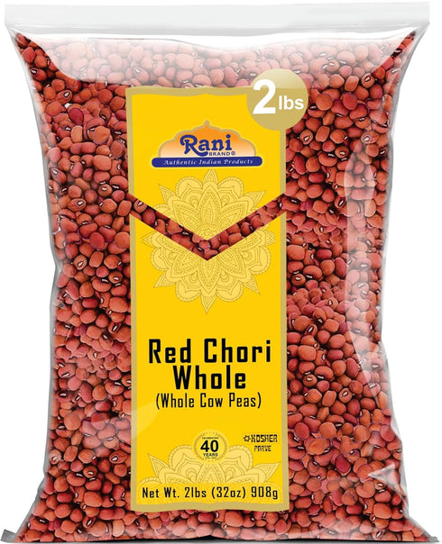 Rani Red Chori Whole (Adzuki Beans) 32oz (2lbs) 908g ~ All Natural