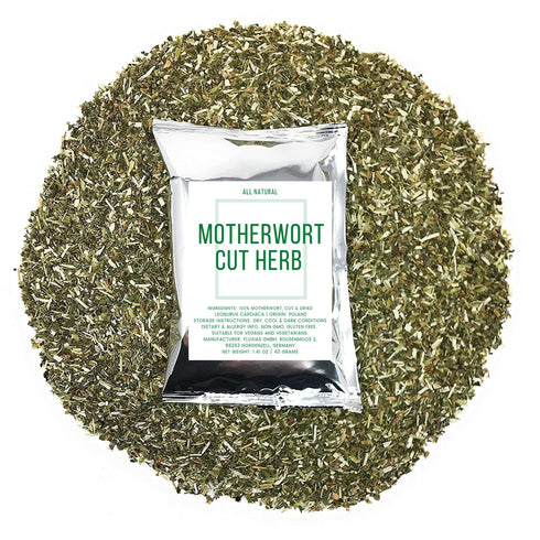 Motherwort Herbal Tea - Ingredients: 100% Natural Motherwort, Cut & Dried Leonurus