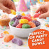 2 Assorted Fruit Slices Jelly Candy Pound Bulk Bag of Old-Fashioned Sugar-Dusted Gum Drops, Jelly Fruit Mix, Nostalgic
