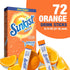 12 6 Packets 72 Sunkist Soda Orange Singles To Go Drink Mix, Boxes with Each - Total Servings
