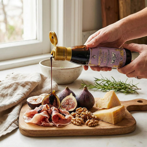 Generic 5.07 oz Pack 2 Fig Balsamic Vinegar Glaze Condiment Italian Gourmet Balsamic Reduction With Sweet Fig, Rich