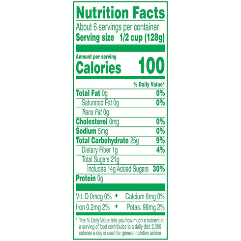 1.81 (Pack 6) Del Monte Canned Sliced Yellow Cling Peaches in Heavy Syrup Pound