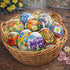 Pack 10 70 Thermo Heat Shrink Sleeves - Easter Egg Decorating Kit - Ukrainian Pysanky Supplies - Decorative Egg Wraps
