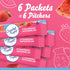 6 Count Packets Crystal Light Sugar-Free Strawberry Watermelon Low Calories Powdered Drink Mix Pitcher