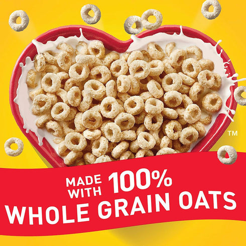 10.6 oz Frosted Cheerios, Heart Healthy Gluten Free Breakfast Cereal, Made with Whole Grain Oats