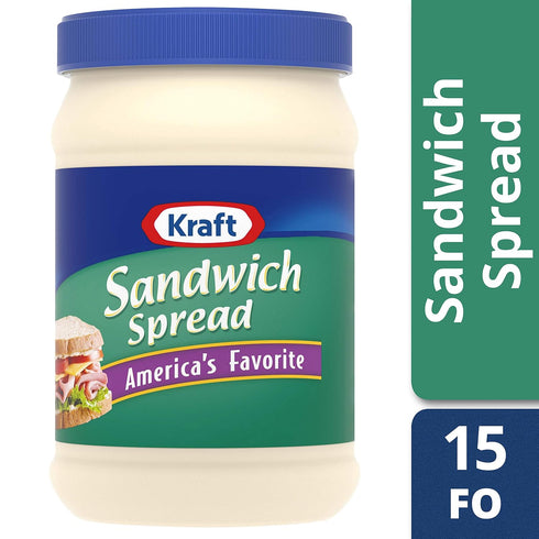 Cool Whip (15 oz Pack 12) Kraft Sandwich Spread Jars
