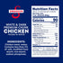9.75 OZ (Pack 6) Swanson White and Dark Premium Chunk Canned Chicken Breast in Water, Can