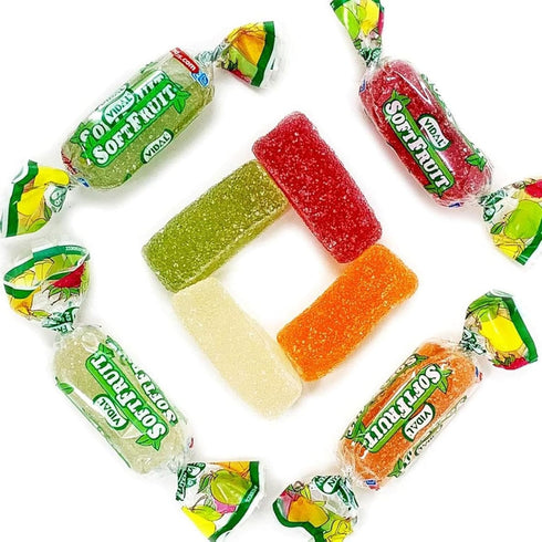 Gummies 2.2 Lbs Pack Gummi (35.2 Oz) ASSORTIT Premium European Soft Jelly Fruit Bag - Assorted Fruit Flavors, Sugar