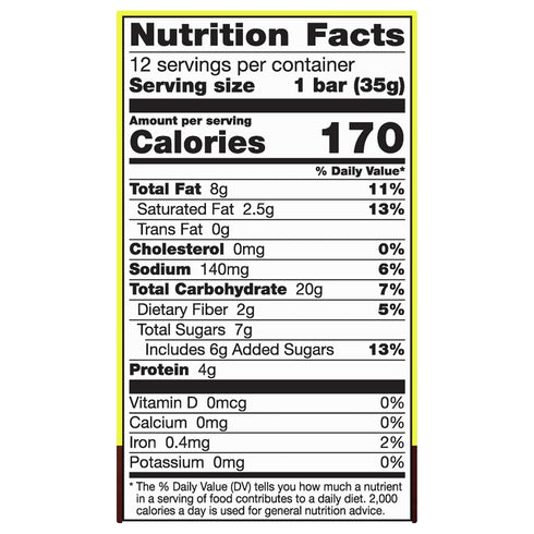 12 14.4 oz Nature Valley Granola Bars, Sweet and Salty Nut, Peanut, Bars