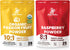 Jungle Powders Organic Passion Fruit Powder 5oz & Raspberry Powder 3.5oz Bundle