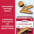21.5 oz Nonni's Cioccolati Dark Chocolate Almond Biscotti Cookies Individually Wrapped Italian Coffee Snack, Crunchy