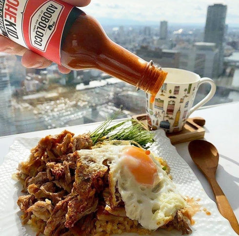 Pack (3-Pack) 5oz Adoboloco Hot Sauce Power Spicy Hamajang, Hawaiian Chili Pepper Water, Kolohekid Fiery Chili Pepper