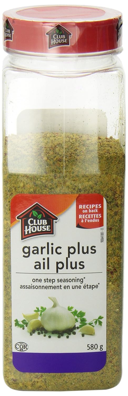 Club House Garlic Plus Seasoning One Step, 580 Gram