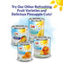 100% 20 Oz, Packaging (Pack 2) Dole Canned Fruit, Pineapple Slices in Pineapple Juice, Gluten Free, Pantry Staples, May
