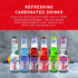 pack, 6 Count, 6.76 Oz Shirakiku Ramune Variety Fl Glass Bottles, Japanese Carbonated Soft Drink