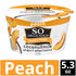 SO DELICIOUS 5.3 , Peach Coconut Milk Yogurt, Ounce