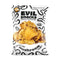 EVIL SNACKS Crunchy Mushroom Chips - Original, Non-GMO Project Verified, Plant-Based, Vegan,