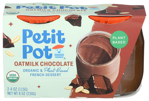 Petit Pot | Organic French Dessert | Plant-Based Oatmilk Chocolate | Gluten-Free