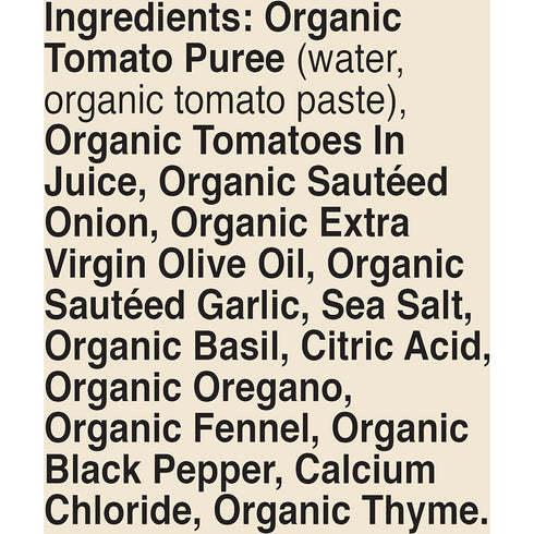 Muir Glen 23.5 oz. Organic Italian Herb Pasta Sauce, No Sugar Added