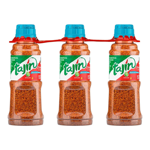 Tajín Clásico Reduced Sodium Seasoning, 5oz (Pack of 3)