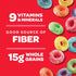 15g 23 oz Kellogg's Froot Loops Breakfast Cereal, Good Source of Fiber, Whole Grains, Giant Size