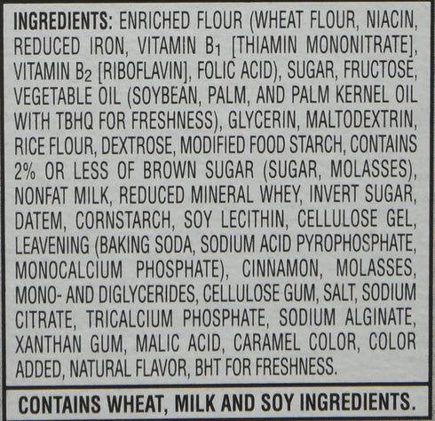 5 Count Kellogg's Special K Pastry Crisps, Brown Sugar Cinnamon