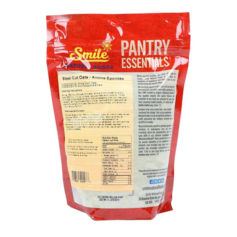 Smile Natural Foods (4 pack) Steel Cut Oats