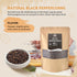52USA 12 oz 2 lbs, Black Peppercorns and Coarse Sea Salt Salt and Pepper for Grinder Refill, Whole Peppercorns