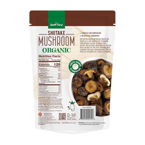 THE SNAK YARD Organic Shiitake Mushrooms by