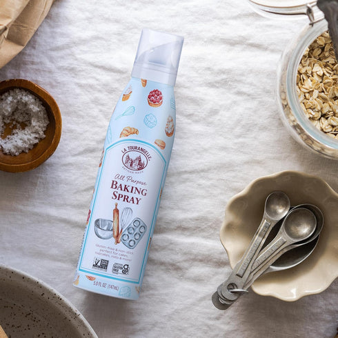 147 ML La Tourangelle All Purpose Baking Spray, Gluten Free, Non Stick