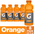 20 Oz (Pack 8) Gatorade Thirst Quencher, Orange, Fl