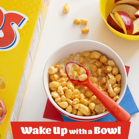 8 22.6oz (1 Kellogg's Corn Pops Breakfast Cereal, Vitamins and Minerals, Kids Snacks, Giant Size, Original, Box Box)