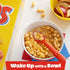 8 22.6oz (1 Kellogg's Corn Pops Breakfast Cereal, Vitamins and Minerals, Kids Snacks, Giant Size, Original, Box Box)