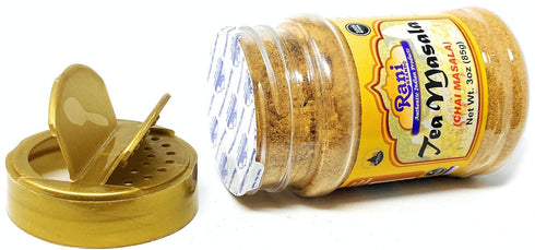 Rani Tea (Chai) Masala Indian Spice Blend 3oz (85g) PET Jar, All Natural, Vegan, Gluten Friendly