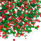 Elfin Around Christmas Sprinkle Medley | Holiday Cookie & Cake Sprinkles | 8 Ounce Bag | Manvscakes