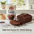 100% 16oz (2 Pack) (20%) Gefen Pure Premium Dutch Processed Cocoa Powder, | High-Fat Alkalized for Moist Baking & Rich
