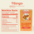Southern Breeze Cold Brew Sweet Tea Mango Iced Tea with Black Tea, Zero Carbs, Zero Sugar, 20 Bags, Pack of 4
