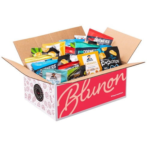 Pack Package (34 pack) Snacks Variety for Adults - Snack Box Care Gift Box - Bulk Healthy Snack Bag Assortment