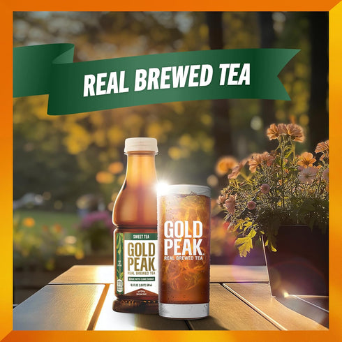 16.9 oz, 6 Pack Gold Peak Tea, Sweet Tea, fl