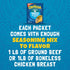 1 (Pack 12) Ortega Seasoning Mix, Ranch Taco Seasoning, Ounce