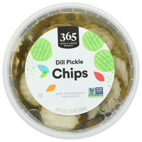 365 by Whole Foods Market 24 Dill Pickle Chips, FZ